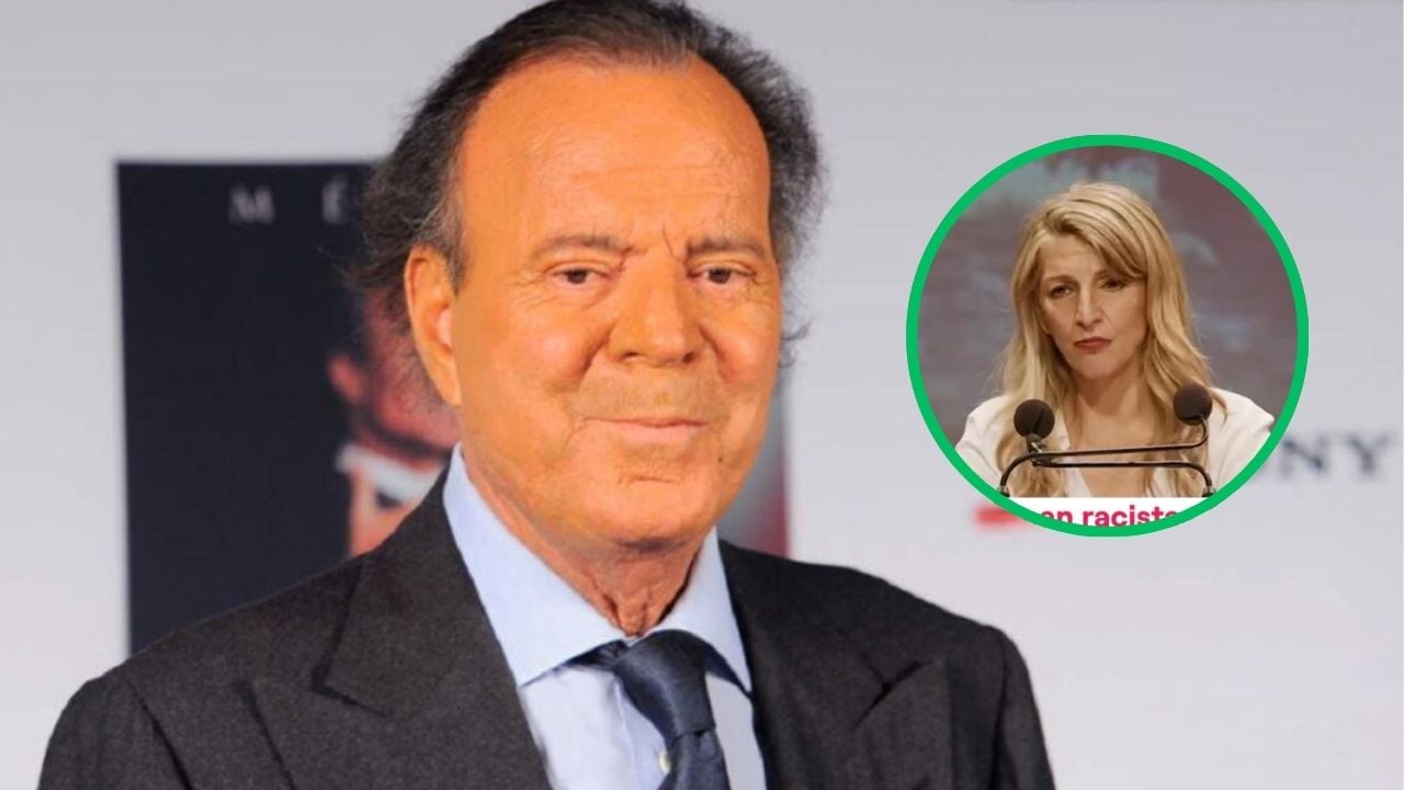 Julio Iglesias y Yolanda Díaz