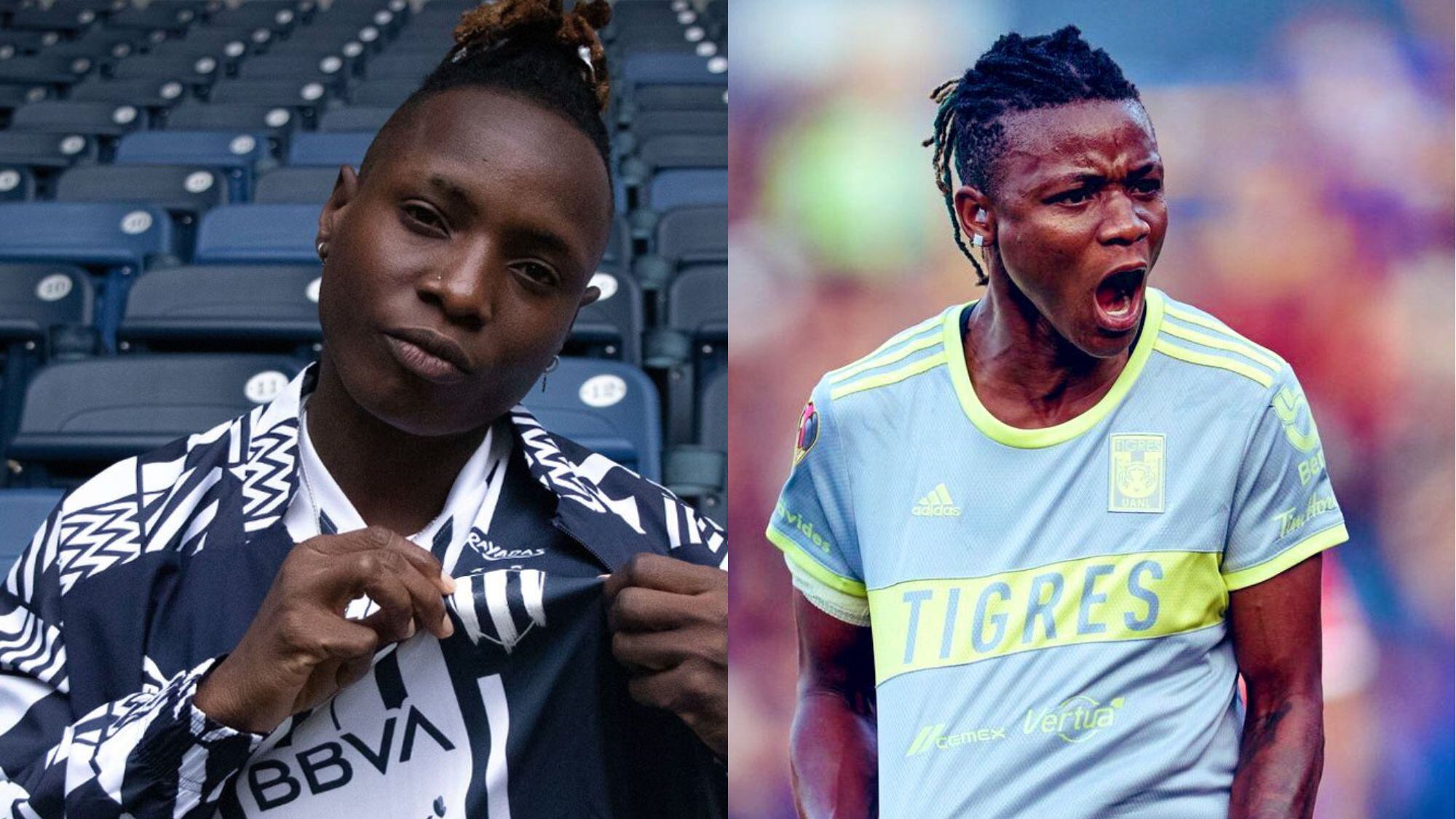 Chinwendu Ihezuo Rayadas. Uchenna Kanu Tigres