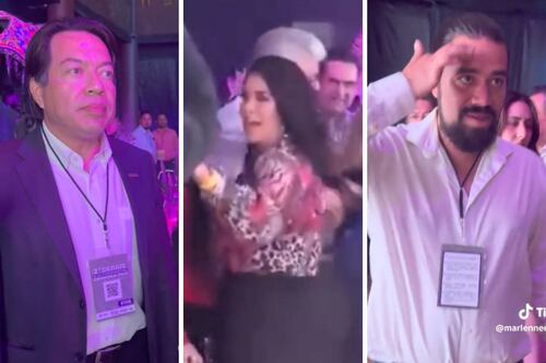 Esposa de Mejía enfrenta a Mario Delgado al terminar debate en Coahuila