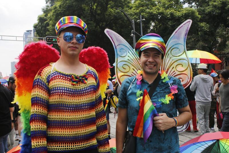 Marcha orgullo LGBT+ 2024 en CDMX
