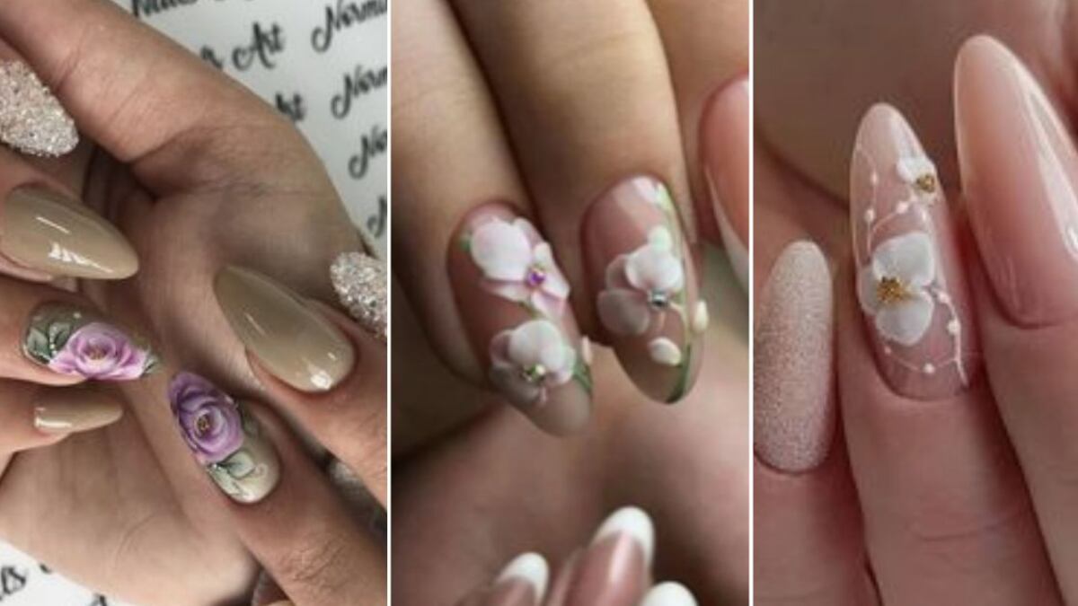 ¡Adiós uñas coquette! Llegaron las uñas orquídeas y son la nueva moda