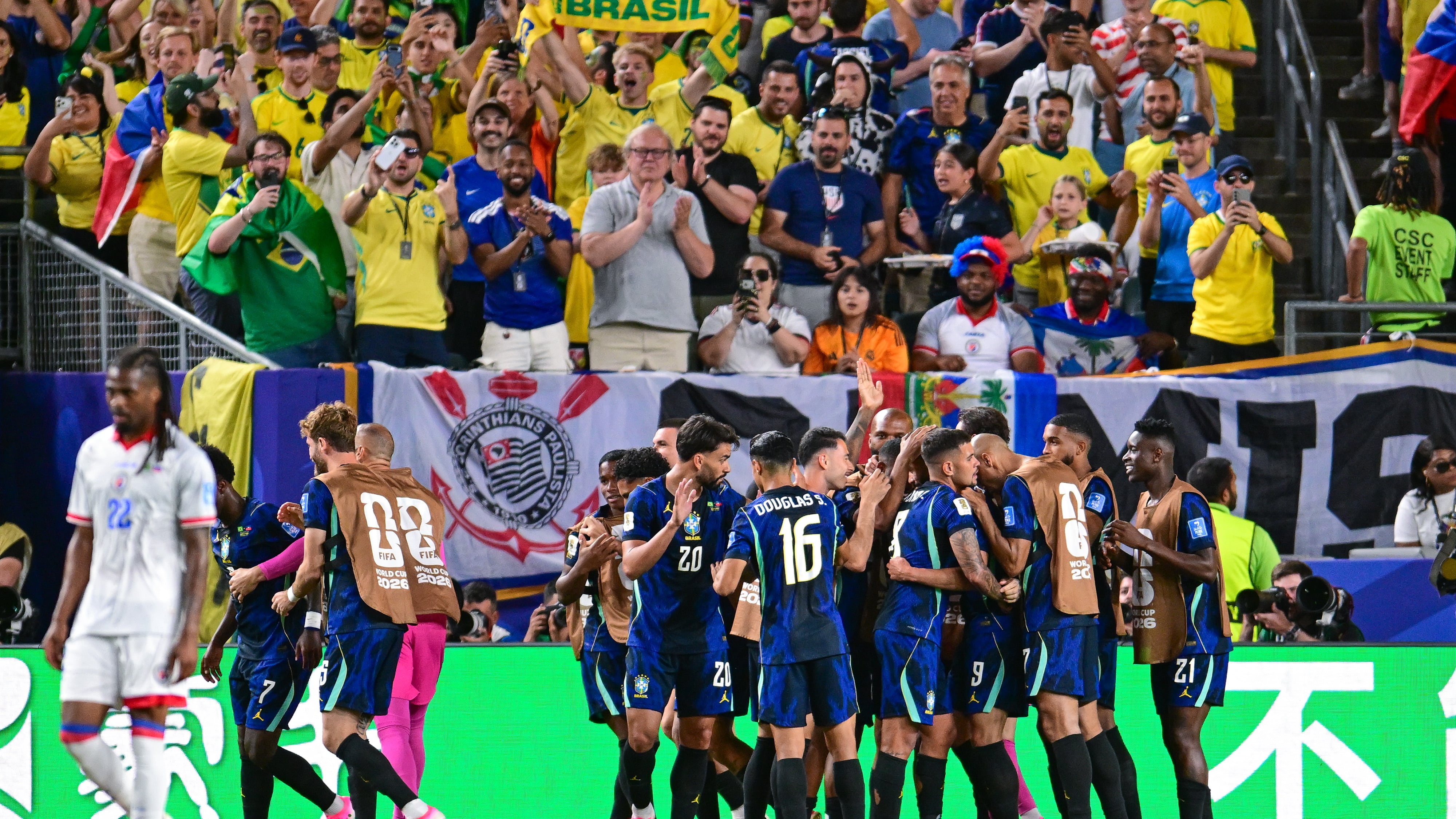 Brasil golea a Haití en la segunda fecha del Mundial 2026