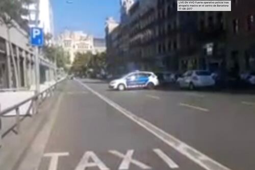 EN VIVO: Movilización policiaca tras atropello masivo en el centro de Barcelona