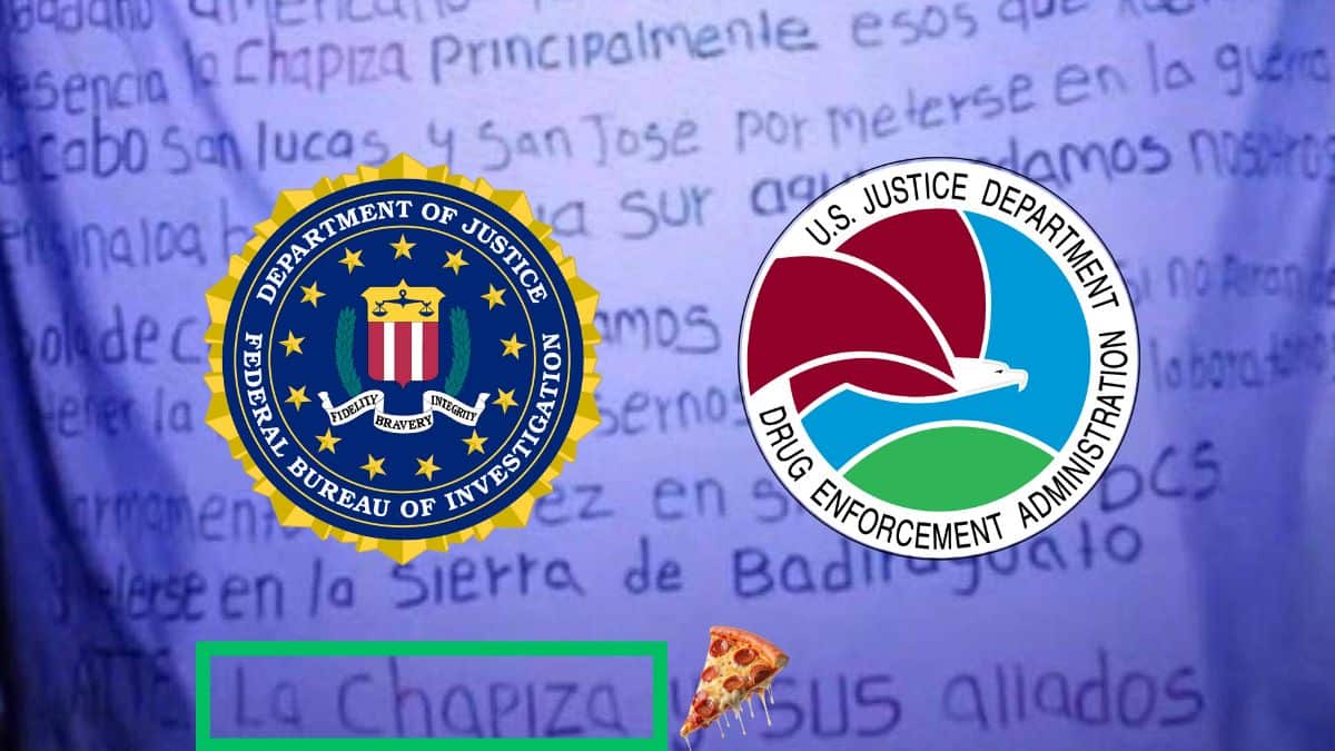 Chapiza amenaza a directores del FBI, DEA, embajador de EE. UU. y ciudadanos estadounidenses en México