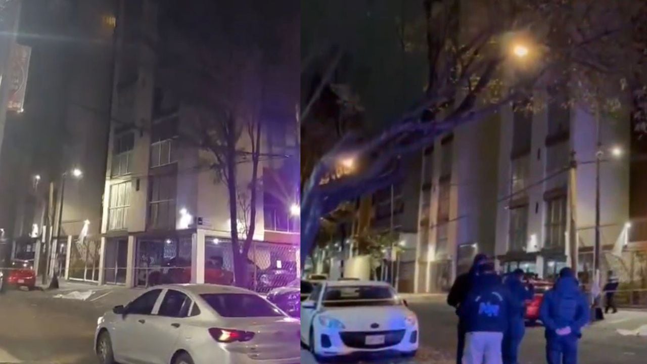 Hombre cae del séptimo piso en la Benito Juárez, CDMX