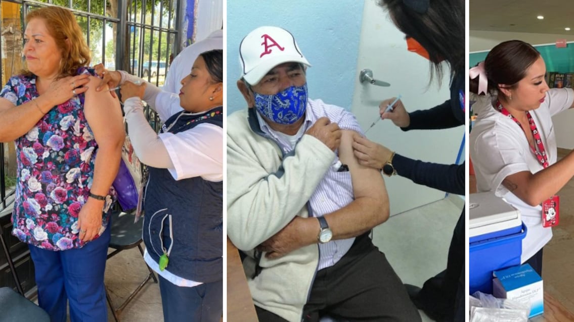 El secretario de salud Gabriel Cortés Alcalá mostró los avances.
