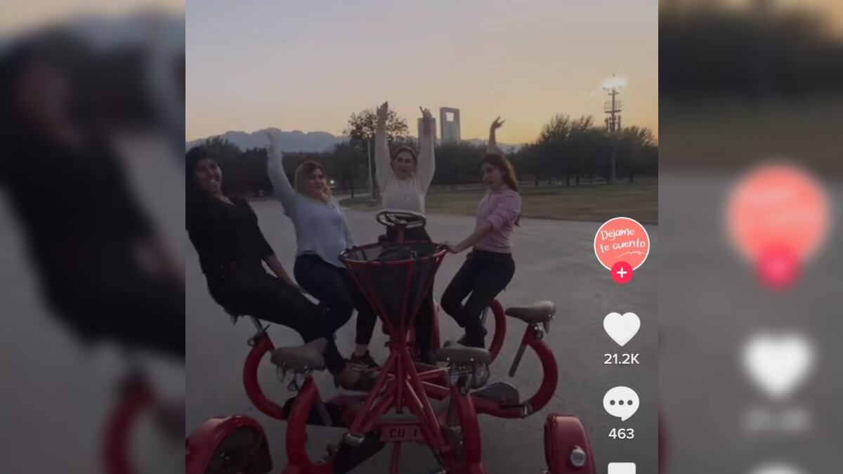En el mundo hay alrededor de 400 de estas bicicletas gigantes.