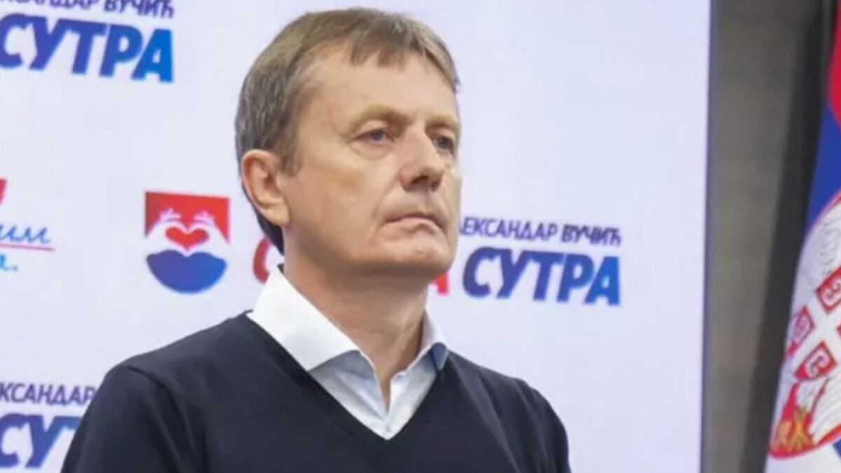 Ministro de Inversión Pública de Serbia. (Foto: Redes sociales)