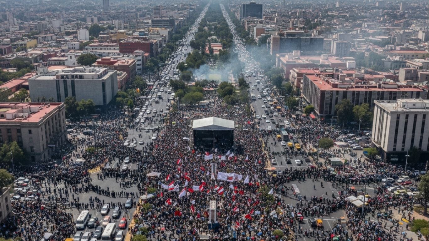 Manifestaciones en la CDMX