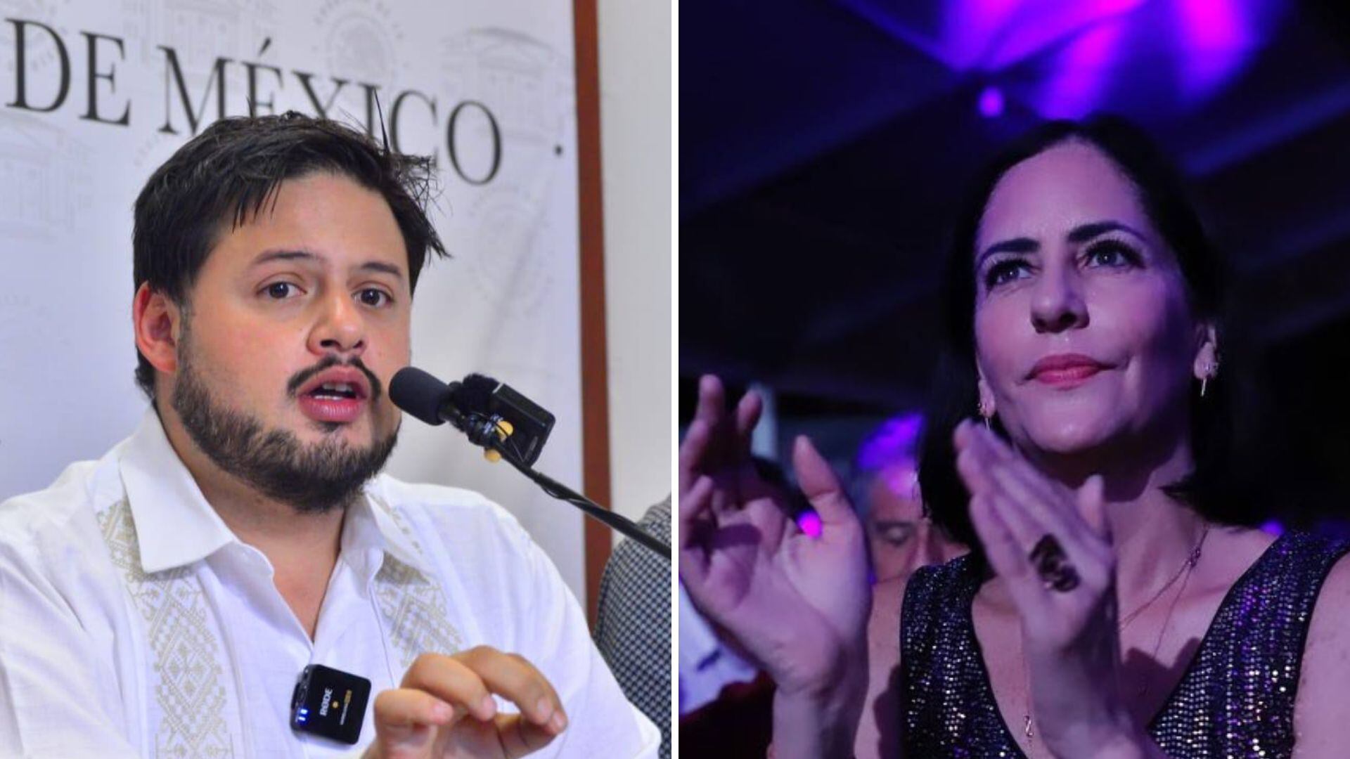 Sebastián Ramírez y Lía Limón.