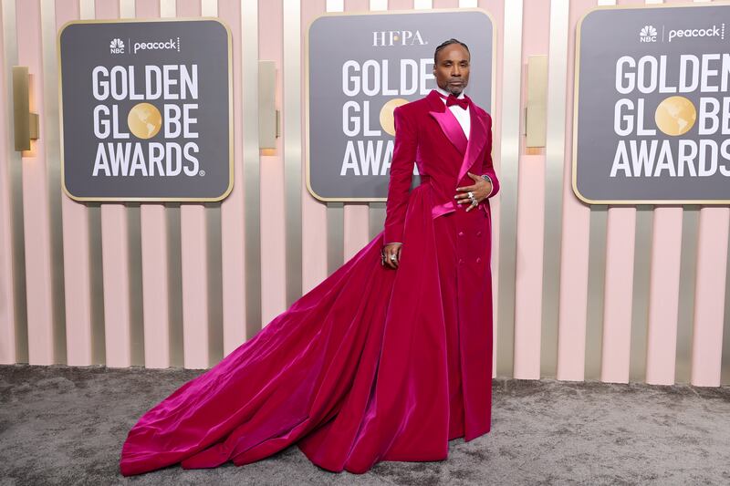 Alfombra Roja de los Golden Globes 2023. Getty Images