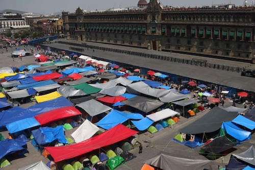 ¿Sigue el plantón de la CNTE? Estas son las marchas de hoy en CDMX