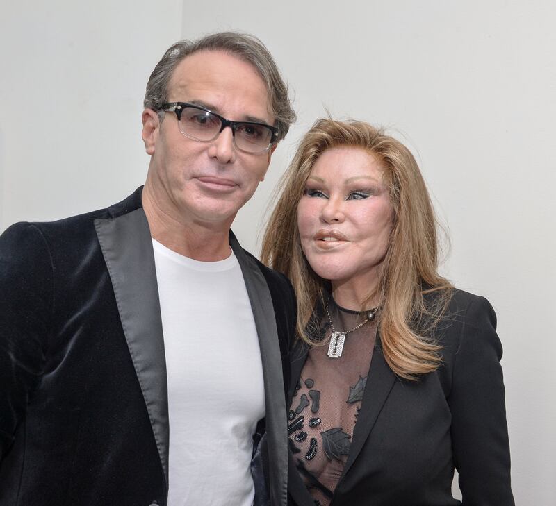 Lloyd Klein y Jocelyn Wildenstein