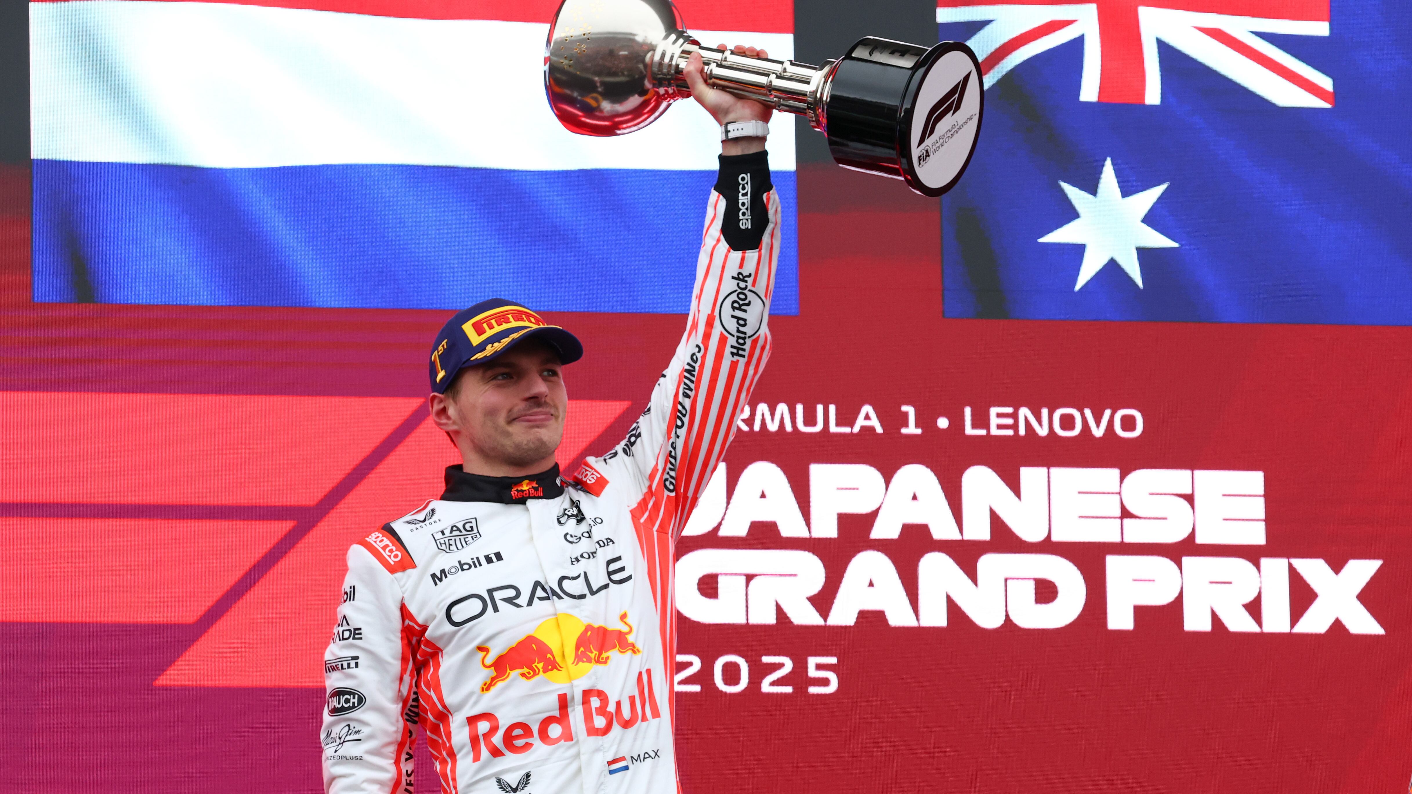Max Verstappen se quedó con el triunfo en Suzuka.