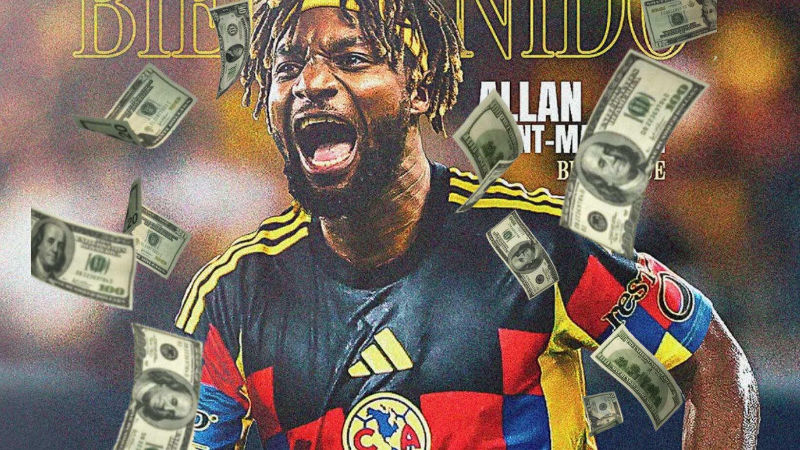 Allan Saint-Maximin será el mejor pagado del América.