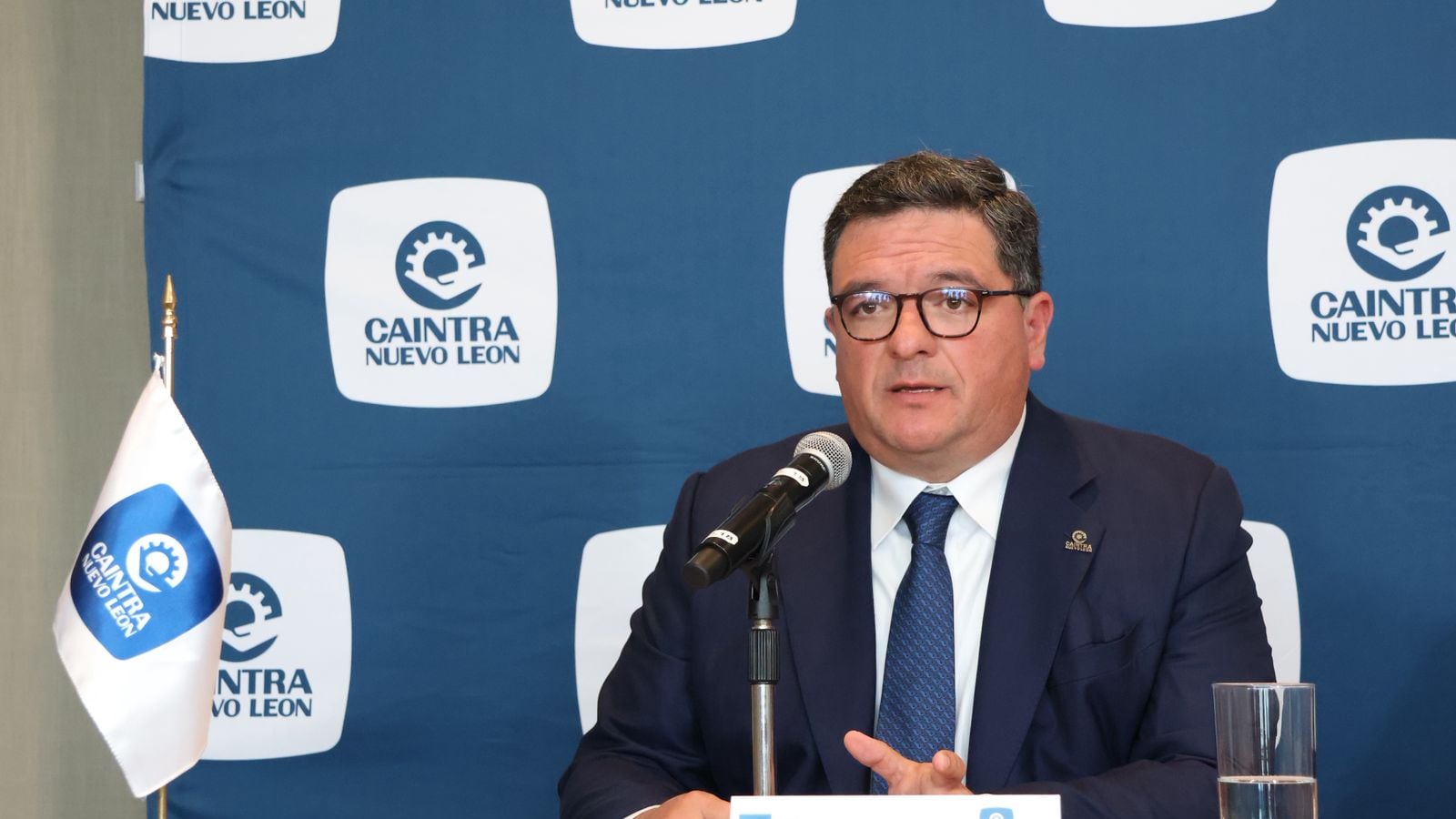 Jorge Santos Reyna, presidente de Caintra en Nuevo León