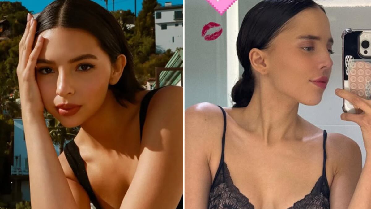 Ángela Aguilar y Majo Aguilar confusión