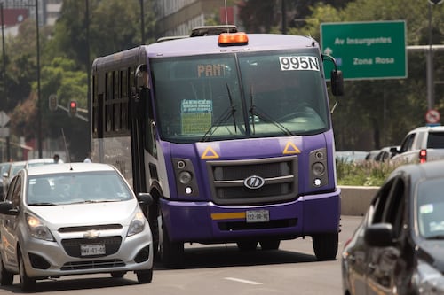 Transporte público tradicional opera casi abandonado en CDMX con apenas 1% del presupuesto de Gobierno