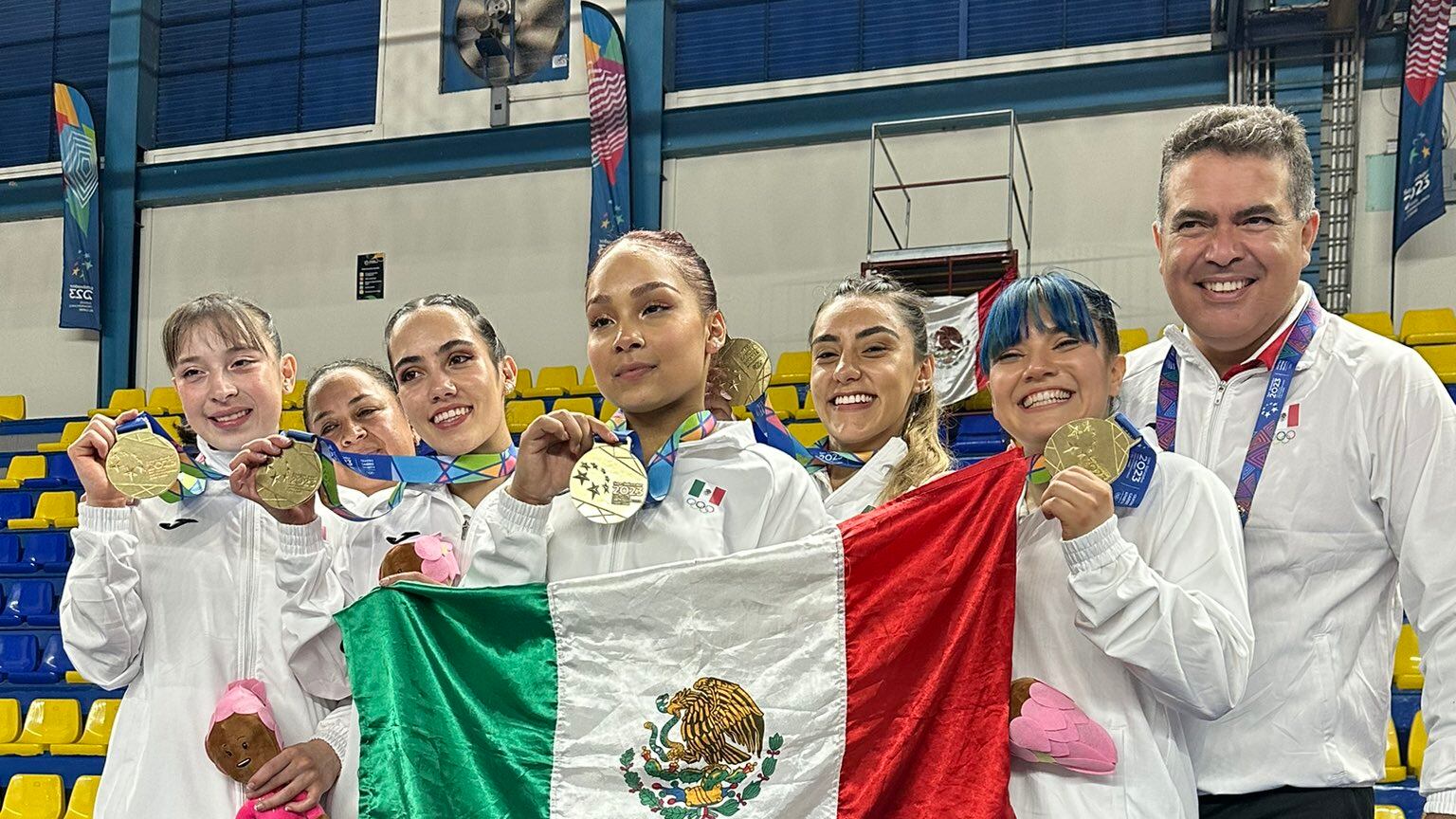 Equipo mexicano de gimnasia artística