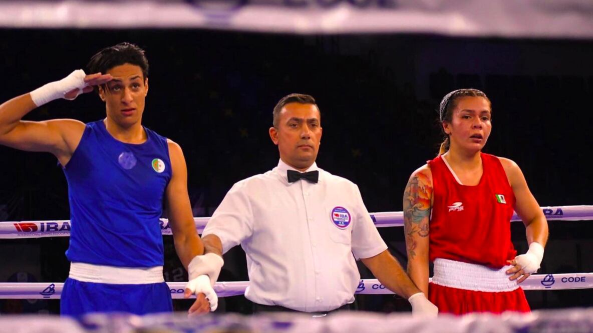 Imane Khelif enfrentó a la mexicana Brianda Tamara en diciembre de 2022.
