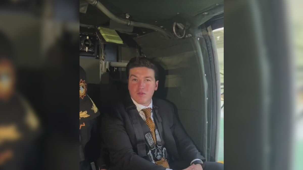 El gobernador presentó oficialmente el Black Hawk, aeronave que coadyuvará a la seguridad en el estado.