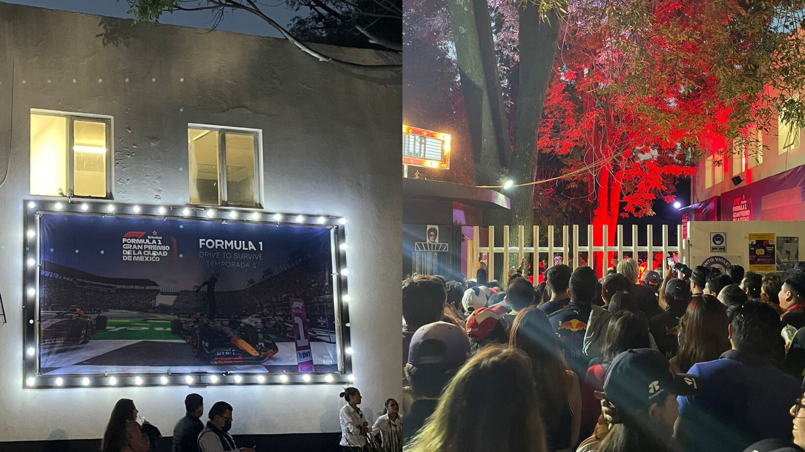 La quinta temporada de Drive to Survive iba a ser presentada en el Teatro Ángela Peralta.