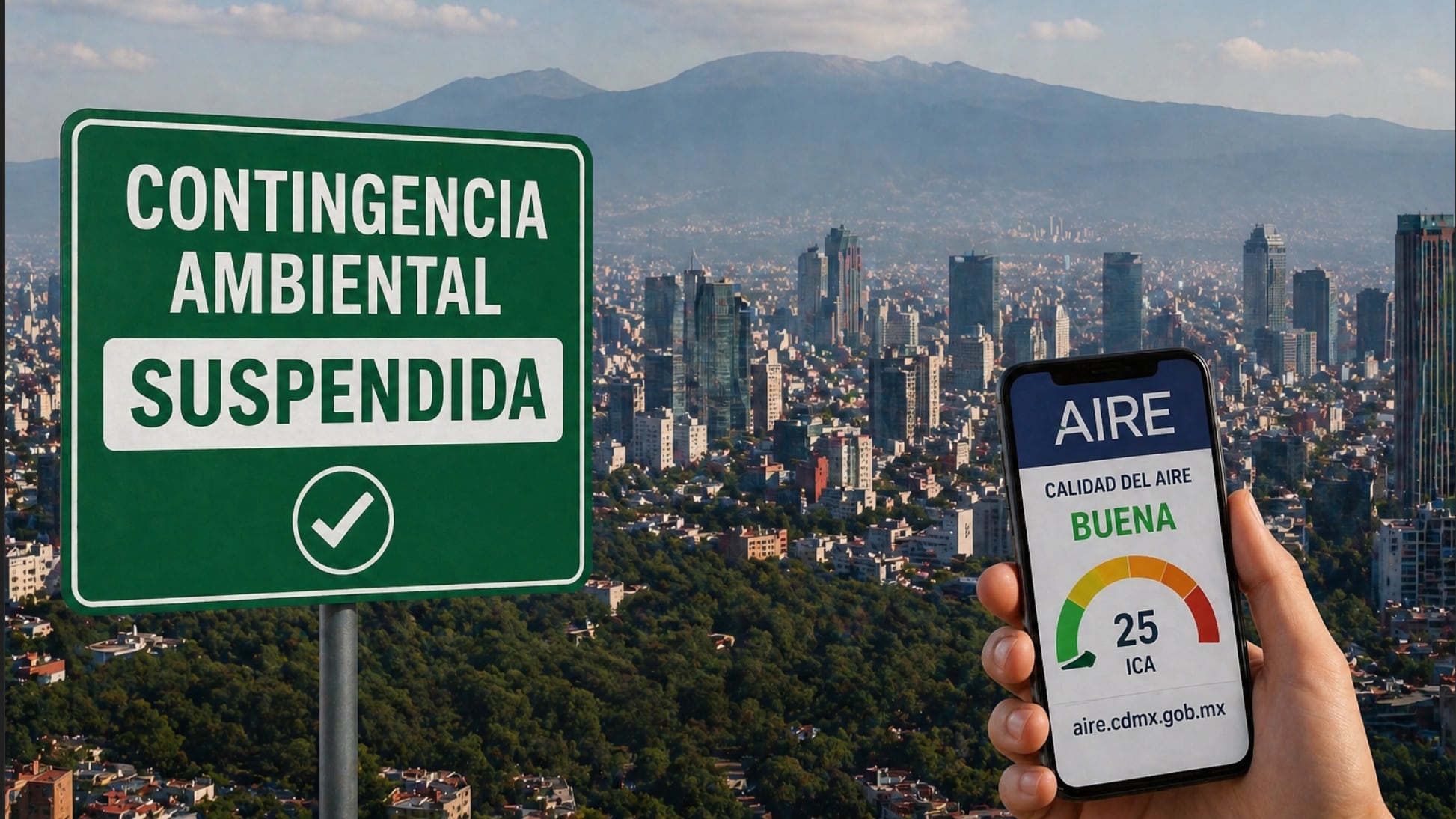 Suspenden contingencia ambiental