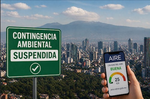 Levantan contingencia en CDMX… pero alertan por posible regreso de contaminación esta semana