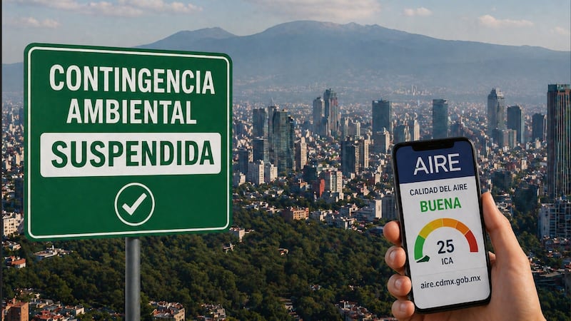 Levantan contingencia en CDMX… pero alertan por posible regreso de contaminación esta semana