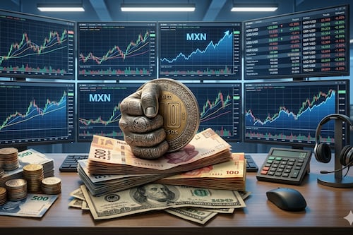 Peso mete presión al dólar; mercado apuesta por tregua entre EE. UU. e Irán