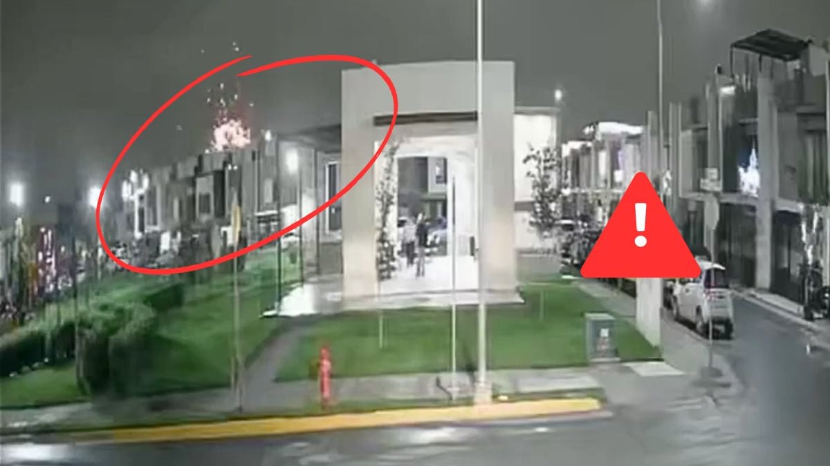 Video: Momento exacto de la explosión de pirotecnia en Pesquería; así se escuchó el estruendo
