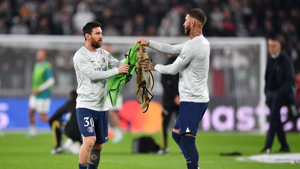 Lionel Messi y Sergio Ramos