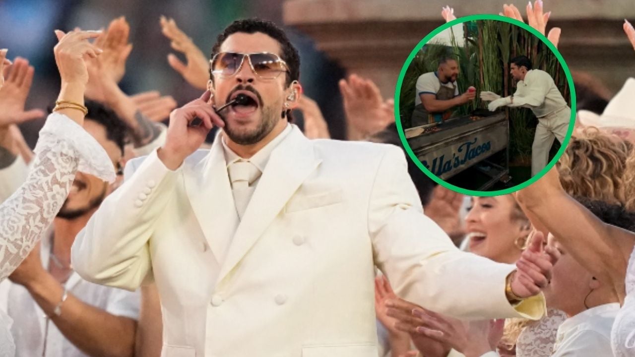 Villa's Tacos en el show de medio tiempo de Bad Bunny