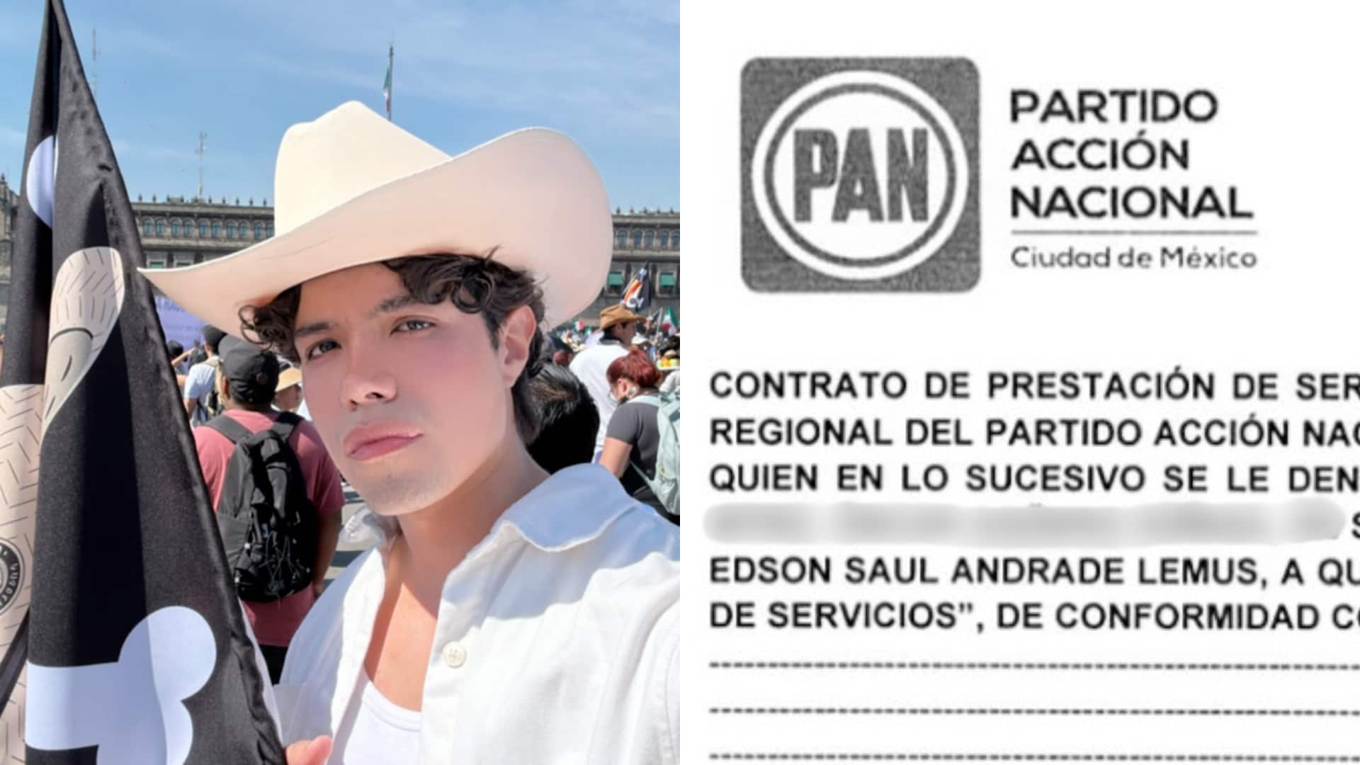 Su historia de persecución política se ve cuestionada tras salir a la luz que recibía más de 2 millones de pesos del principal partido de oposición.