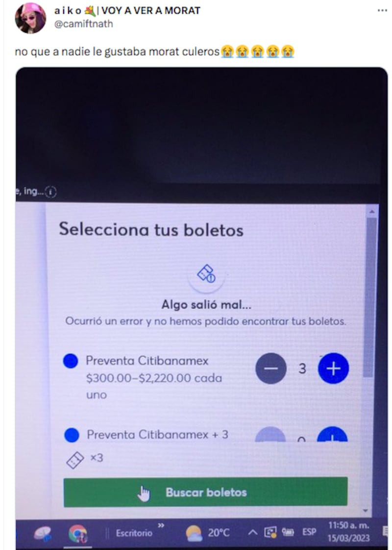 Inició la venta de boletos para sus conciertos en México y con ellos la desesperación, alegría y tristeza de sus fans; sin olvidar una ola de memes.