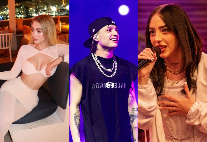 Diana Esparragoza, Peso Pluma y Nicki Nicole