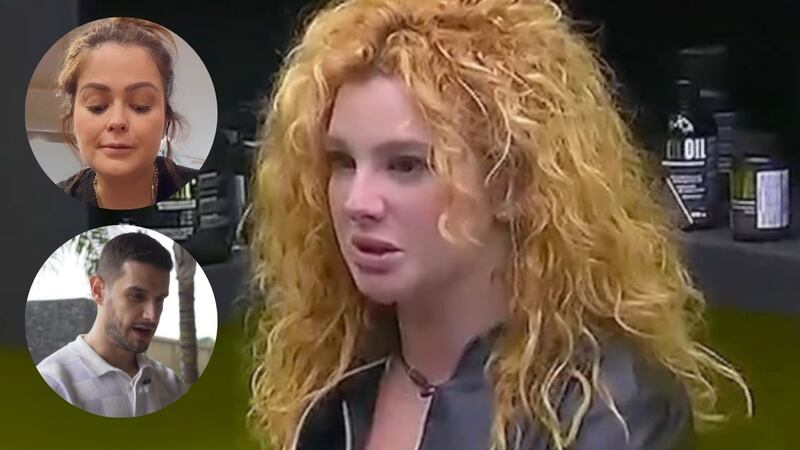 Briggitte Bozzo, Mariana Echeverría y Adrián Marcelo