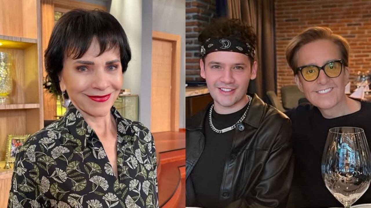 Pati Chapoy, Charly Moreno y Daniel Bisogno