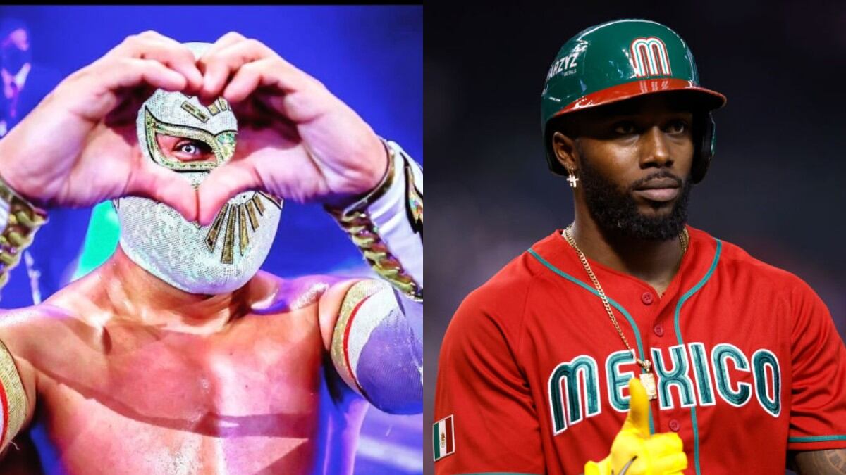 El rey de plata y oro mandó un mensaje al beisbolista I CMLL / Getty Images