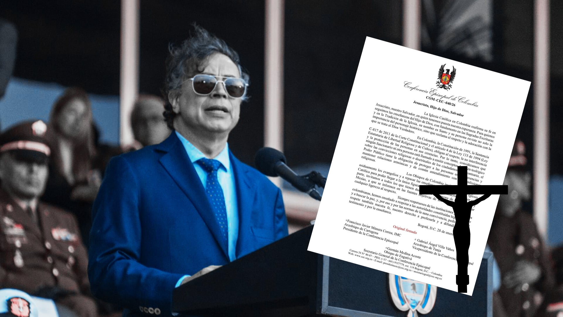 Las declaraciones del presidente Gustavo Petro sobre religión y vida íntima reavivaron la tensión entre el Estado y la Iglesia Católica