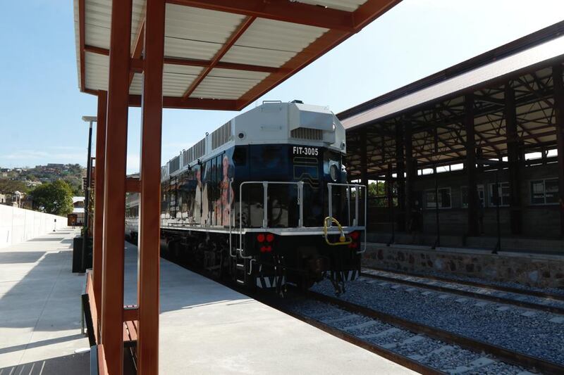Inauguración del Tren del Istmo