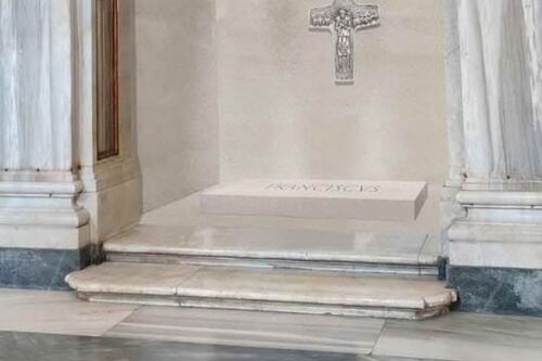 Revelan cómo será la tumba de Francisco en Basílica de Santa María la Mayor