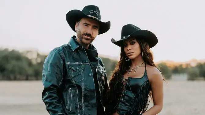 Anitta y Alejandro Fernández