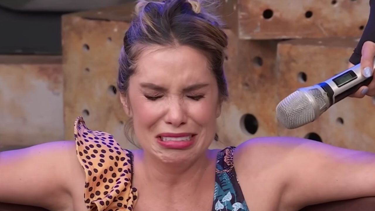 Andrea Escalona rompe en llanto en medio de una dinámica de ‘Hoy’