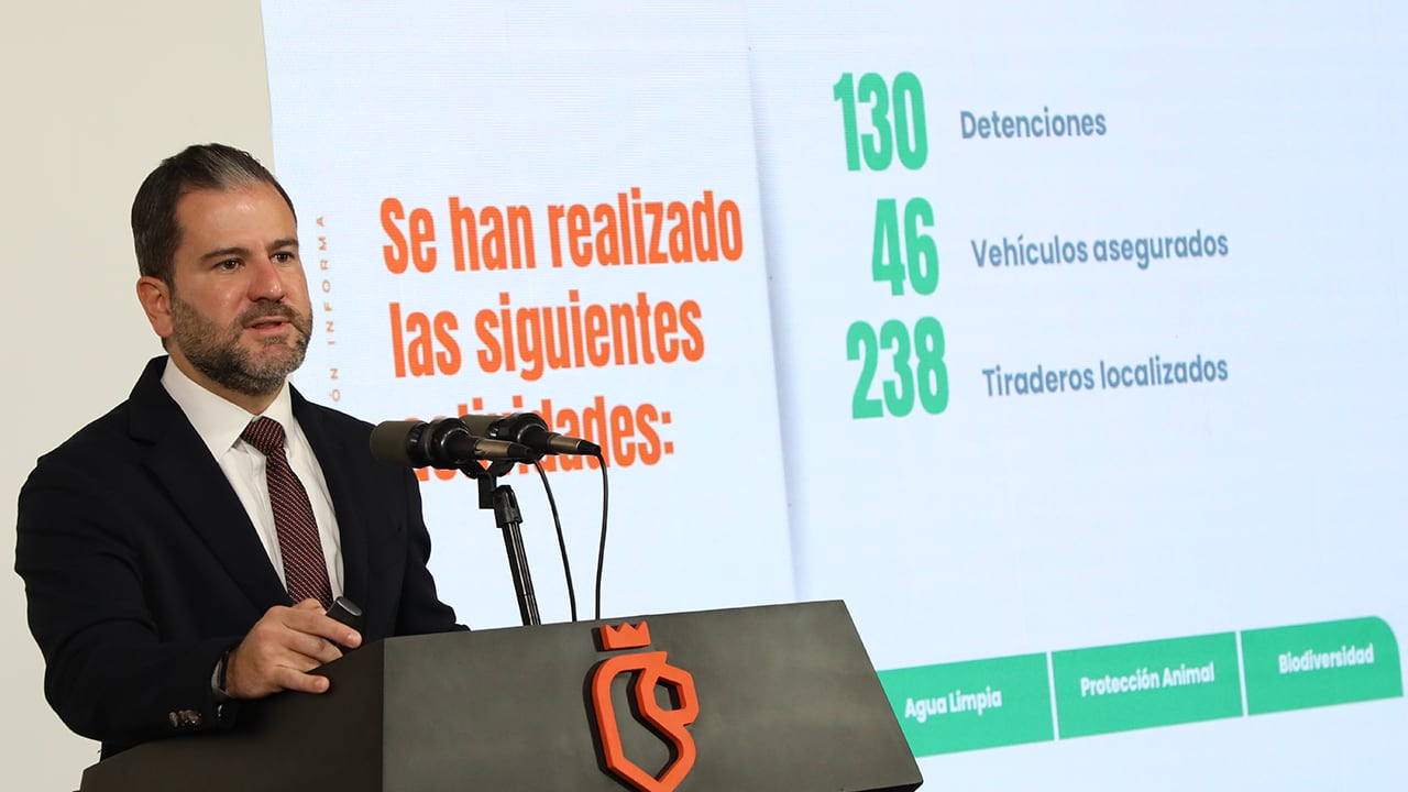 Raúl Lozano Caballero destacó que la idea es convertir el centro de Monterrey en un área verde.