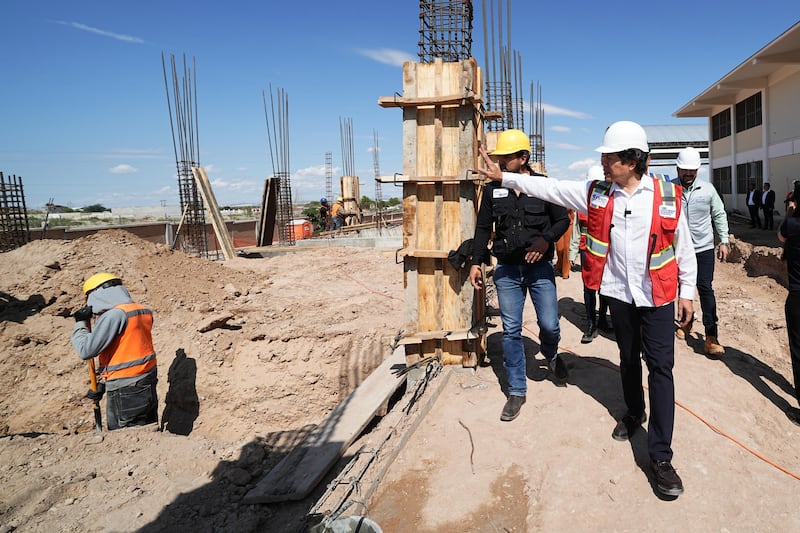 Mario Carrillo en recorrido