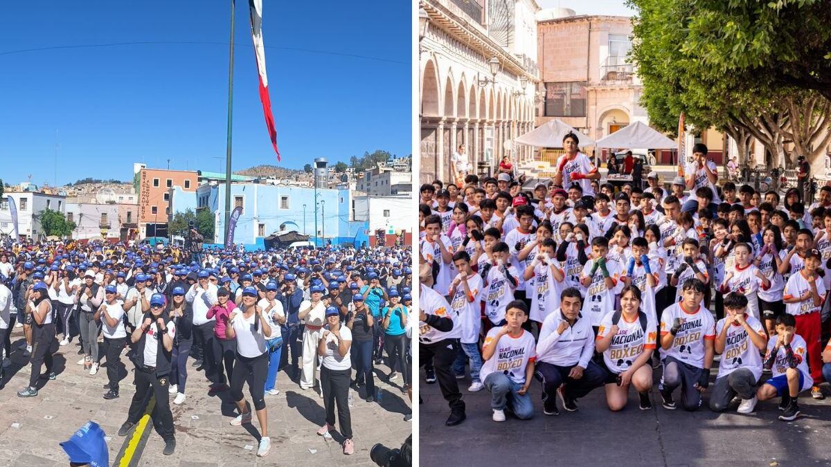 Guanajuato se sumó a la Clase Nacional de Boxeo con una jornada masiva en la Plaza de la Paz, donde familias enteras participaron en esta iniciativa que promueve el deporte como herramienta de paz y prevención de violencia.