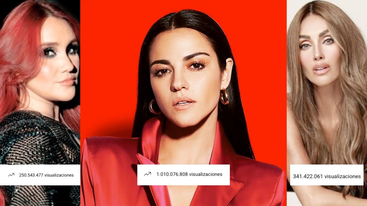 Maite Perroni se convirtió en la primera exRBD en llegar al billón de reproducciones en Youtube.