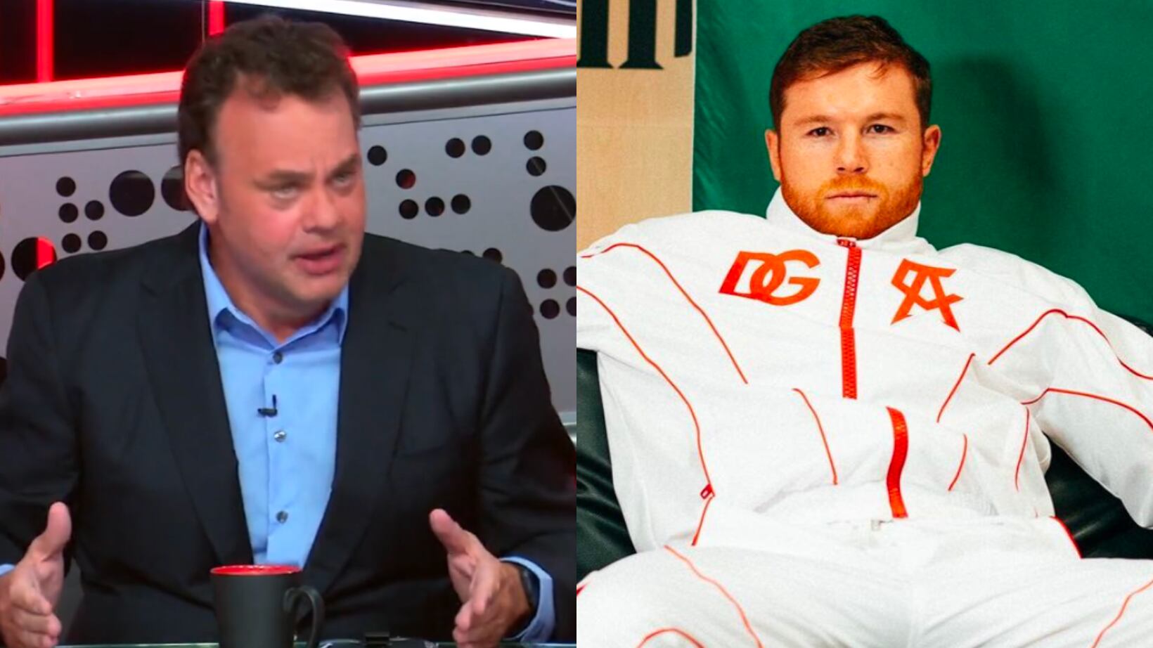 David Faitelson arremetió contra el Canelo Álvarez.