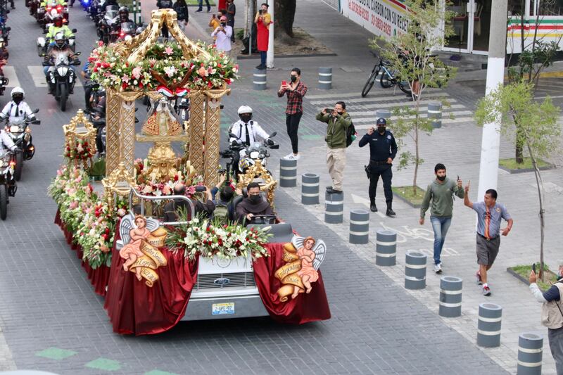 Esta tarde fueron reabiertas las calles cerradas para la festividad religiosa.